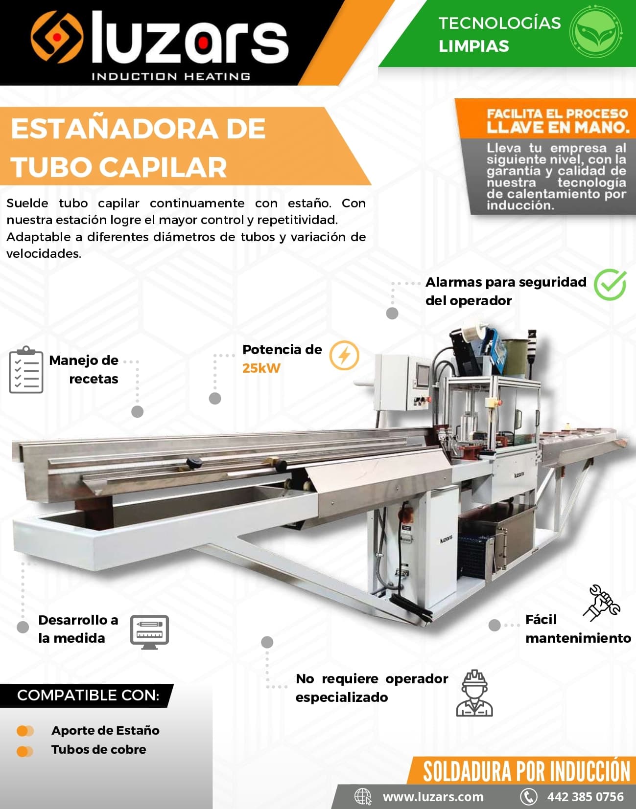 Secado de resinas- Estación de trabajo